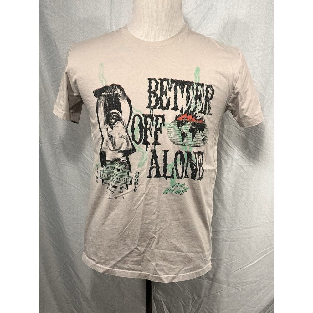 Adult Sz M A Boogie Wit Da Hoodie 2024 World Tour Shirt Better Off Alone